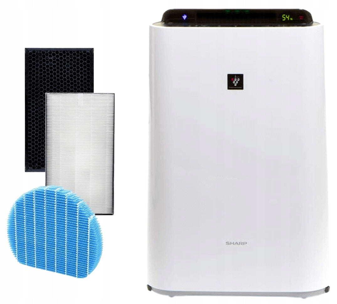 SHARP Air purifier + humidifier + HEPA ionization 3in1 KC-D50EUW