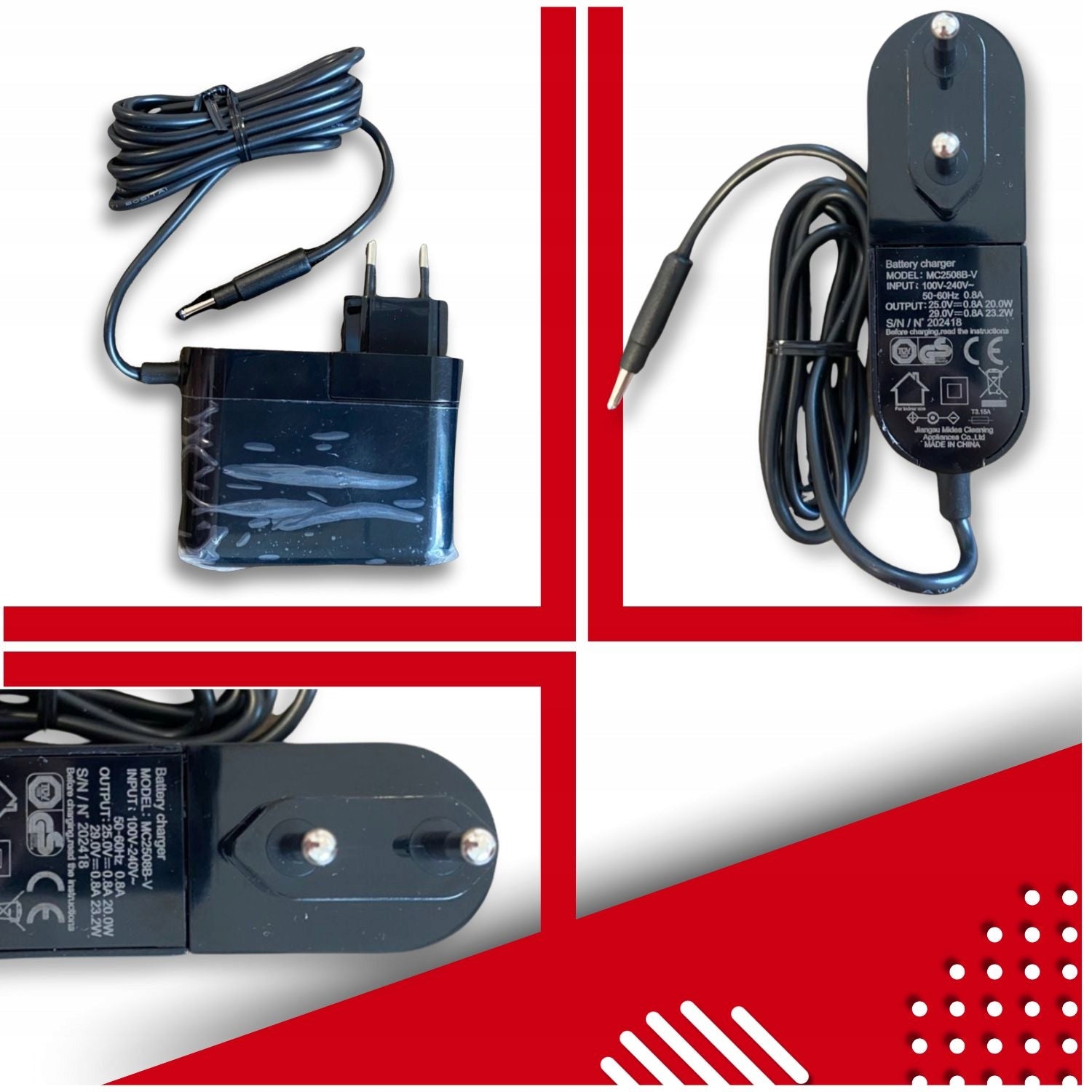 SHARP Charger for cordless vacuum cleaner Sharp Vestfrost 25V Manufacturer Sharp