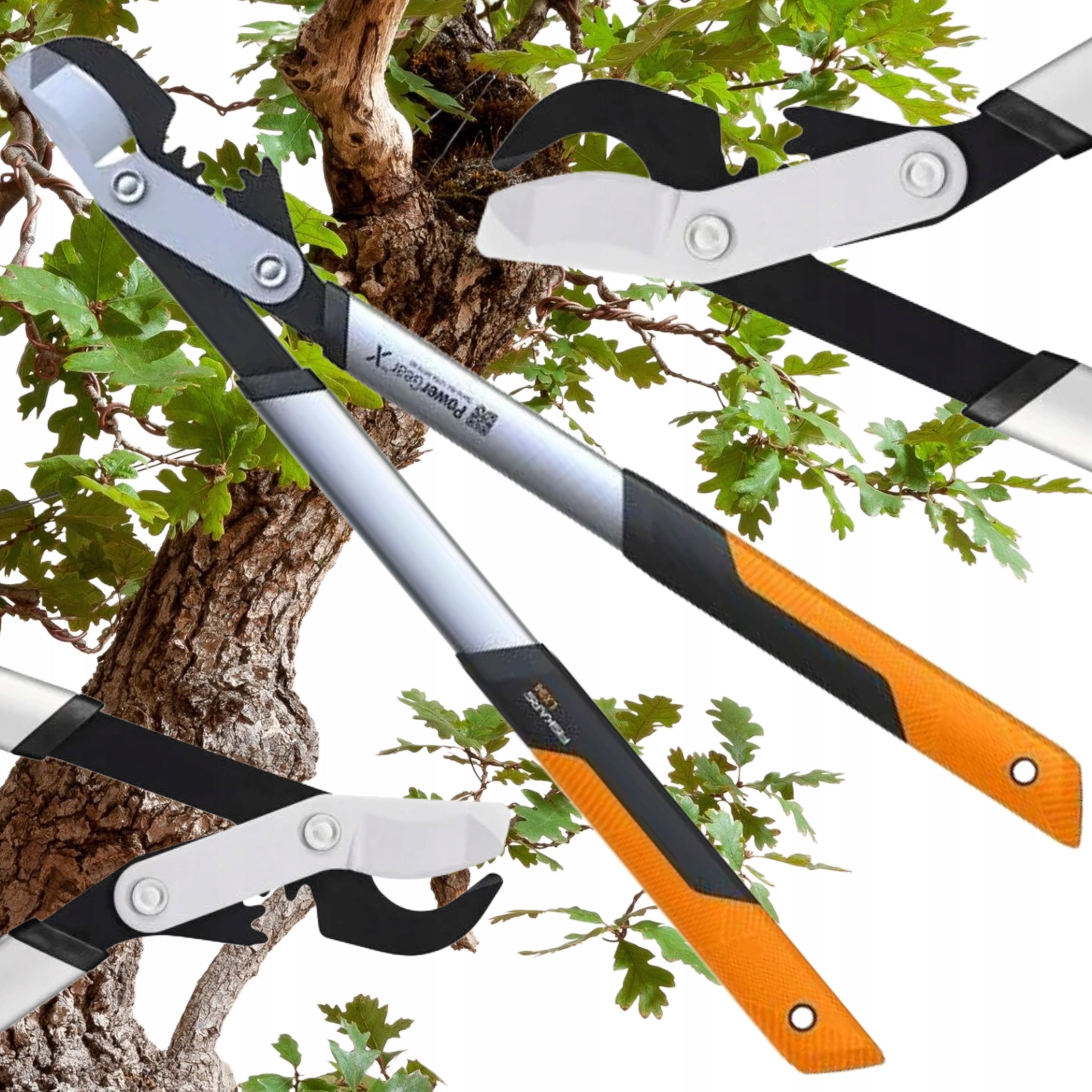 SHARP SCISSOR SHEAR FISKARS TWO-HANDED SHEARS FOR GARDEN BRANCHES 1020187