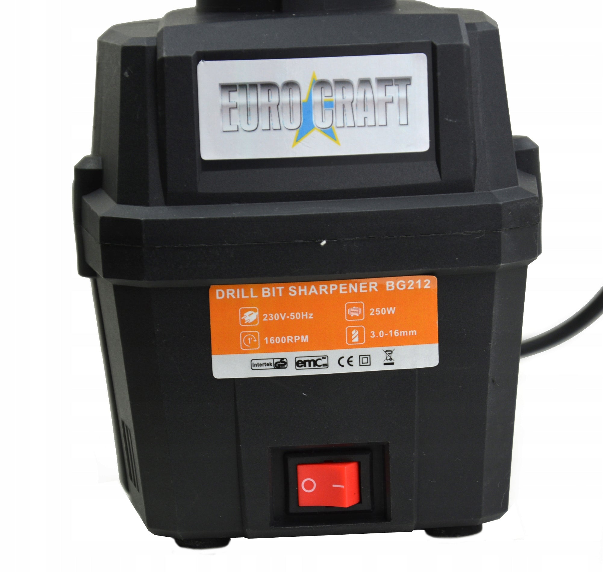 SHARPENER FOR ELECTRIC SHARPENING DRILL PROFESSIONAL EURO CRAFT Manufacturer code OSTRZALKA DO WIERTEL ELEKTRYCZNA