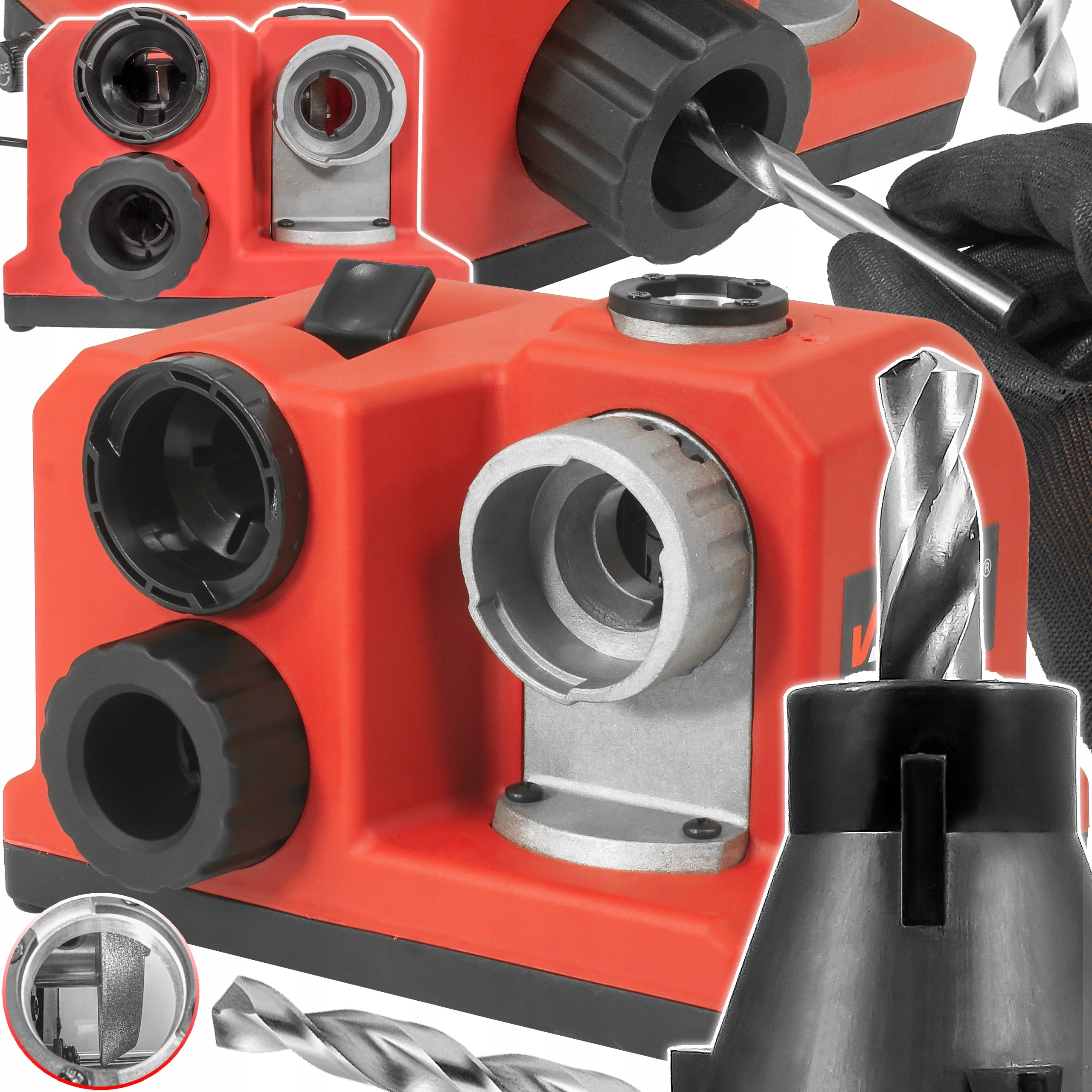 SHARPENER FOR SHARPENING DRILLS 3-13 MM ELECTRIC PROFESSIONAL STRONG 80W Brand Verke
