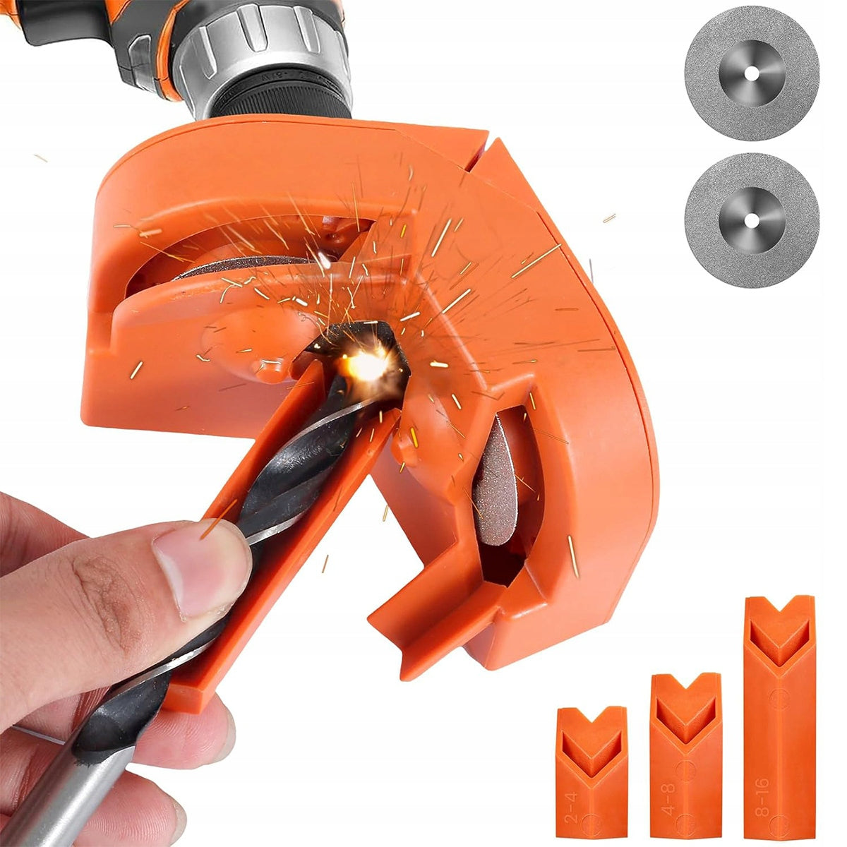 SHARPENER Sharpener DRILL BITS Size 2mm-16mm Universal Manufacturer code 6974800540063