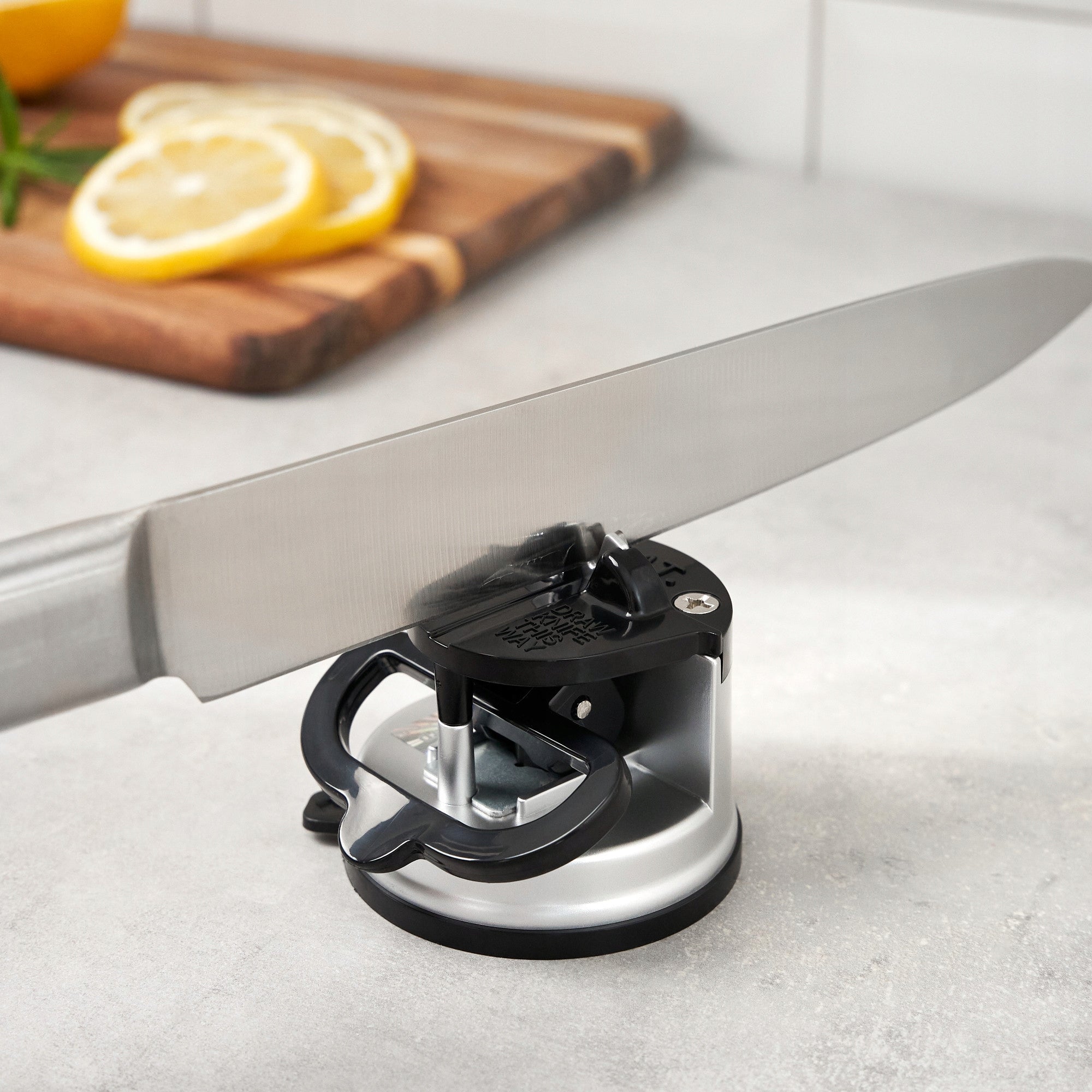 SHARPENER WHETSTONE STALK KITCHEN KNIVES -TUNGSTEN CARBIDE - ANYSHARP - CLASSIC Brand AnySharp