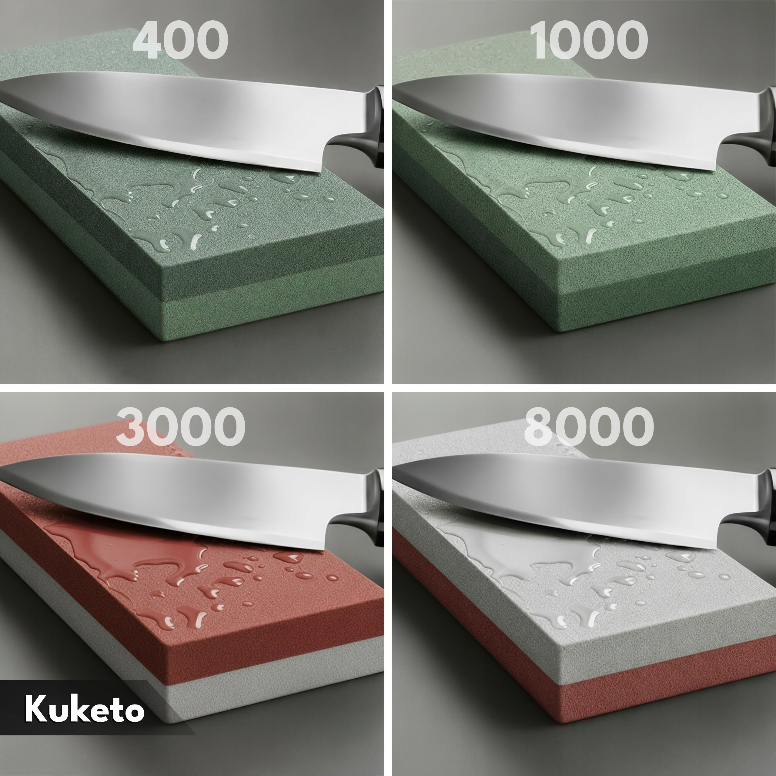 SHARPENING STONE Kitchen Knife Sharpener WHETSTONE STALK SET 9in1 Manufacturer code PROFESJONALNA OSTRZAŁKA KORUND NA PREZENT