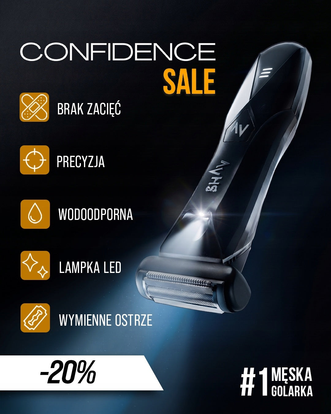 SHAV 2 - Hair Shaving Machine | Beard | INTIMATE PLACES Packaging status original