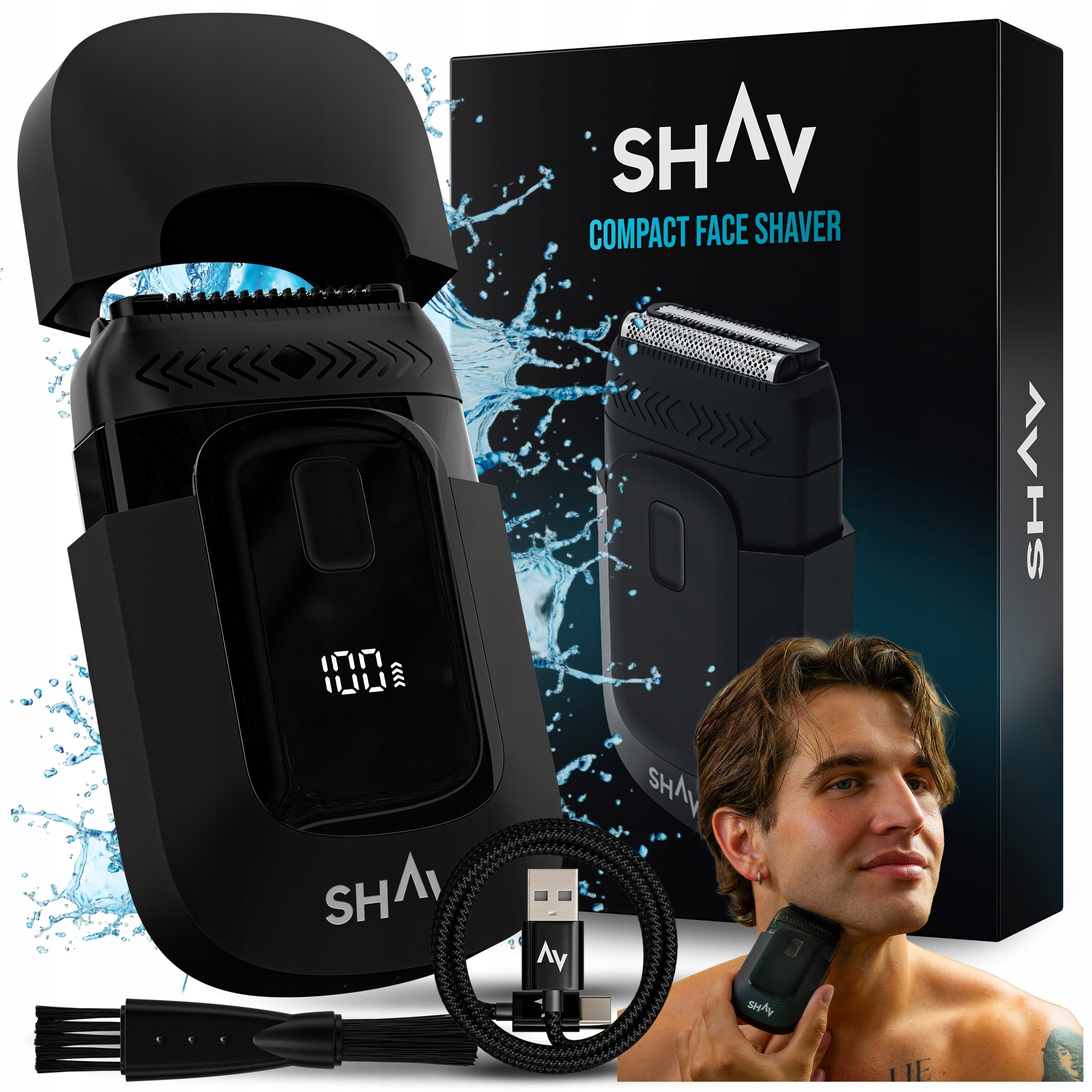 SHAV Handler Men's Electric Shaver | Beard Shaving Machine