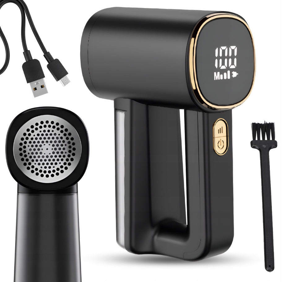 SHAVER CLOTHES MACHINE BATTERY INDICATOR 6 BLADES +USB-C Manufacturer code MASZYNKA DO UBRAŃ I SWETRÓW NOWY MODEL