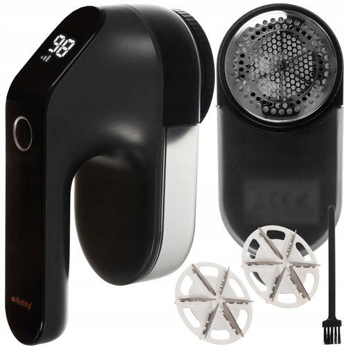 SHAVER CLOTHES SWEATERS USB CORDLESS UPHOLSTERY + 2 ADDITIONAL BLADES