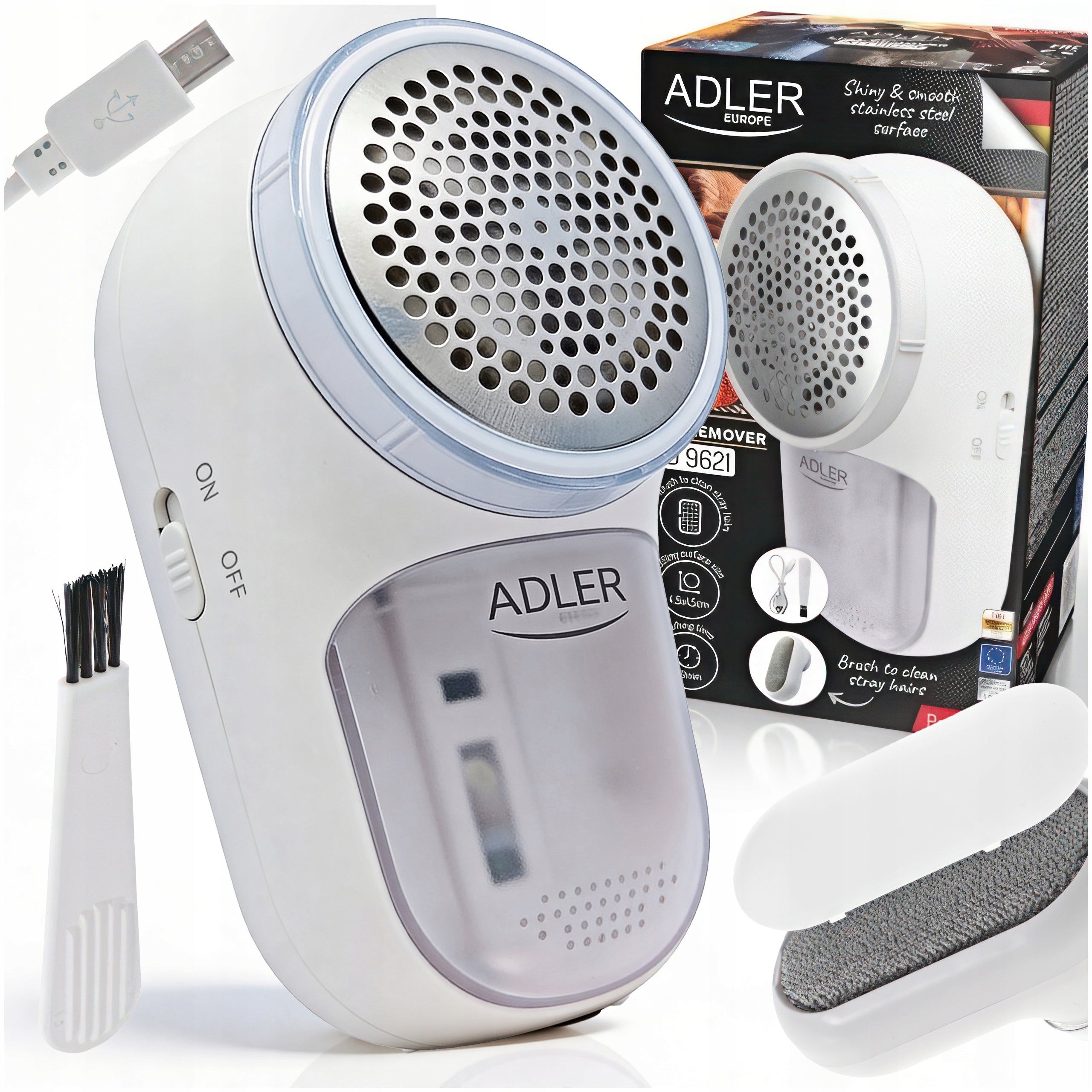 SHAVER FOR CLOTHES SWEATERS FABRIC CLOTHING PILLING STRONG RECHARGEABLE USB