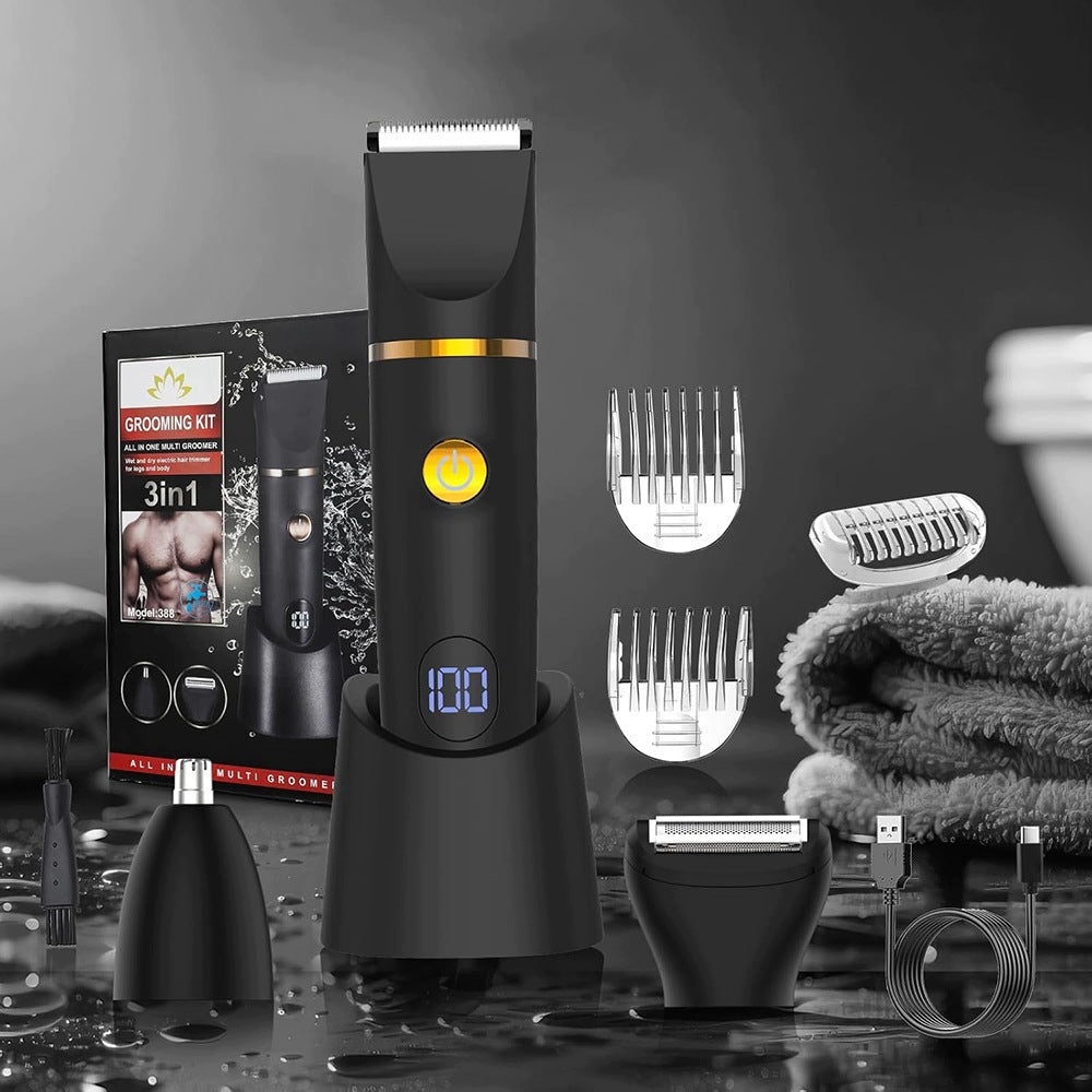 SHAVER MEN'S ELECTRIC BEARD SHAVER BODY BEARD + TRIMMER Brand no brand