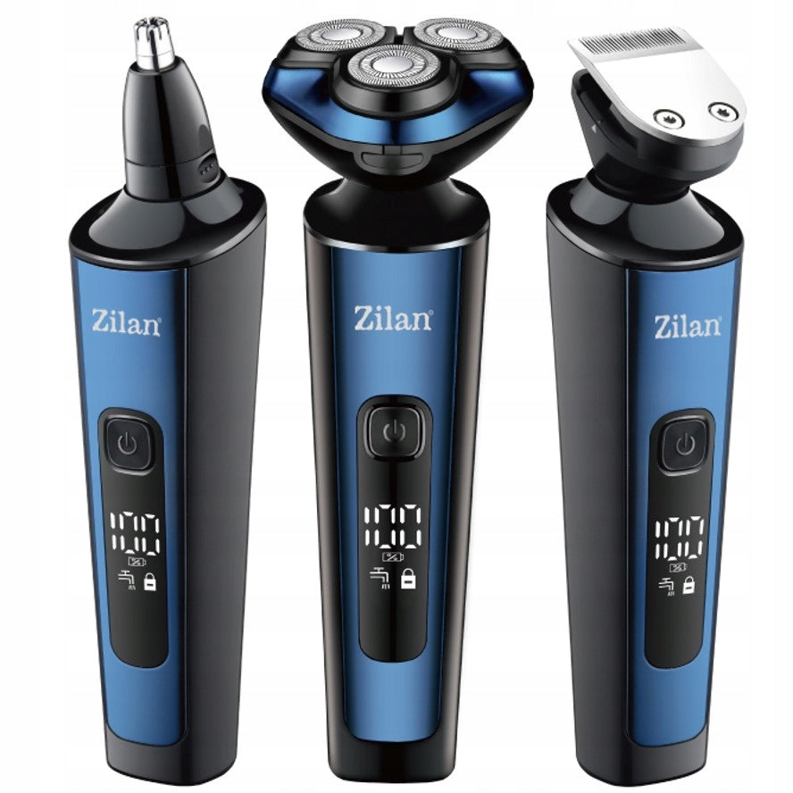 SHAVER MEN'S TRIMMER BEARD CLIPPER NOSE EARS WET&DRY USB AION 3IN1 Manufacturer code ZLN8726