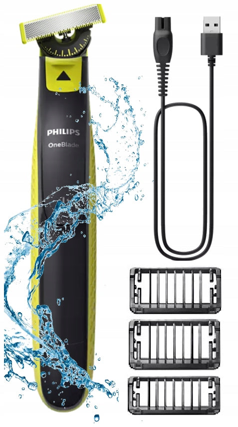 SHAVER PHILIPS ONEBLADE 360 FOR FACIAL HAIR TRIMMER RAZOR BLADE Manufacturer code GOLARKA ONEBLADE 360 DO CIAŁA BRODY ZAROSTU