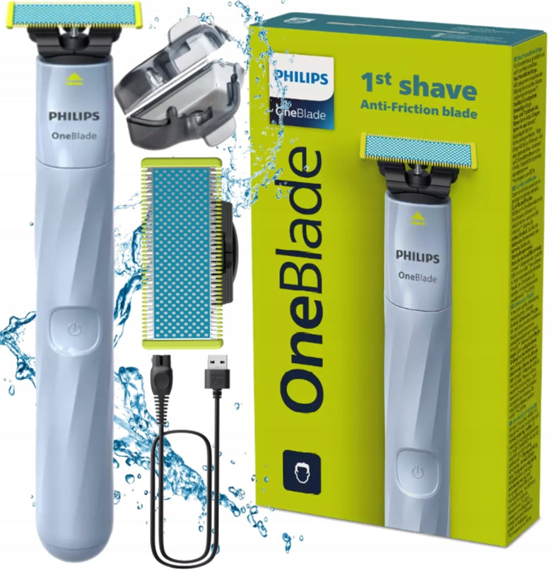 SHAVER PHILIPS ONEBLADE QP1324 FACIAL TRIMMER BODY RAZOR