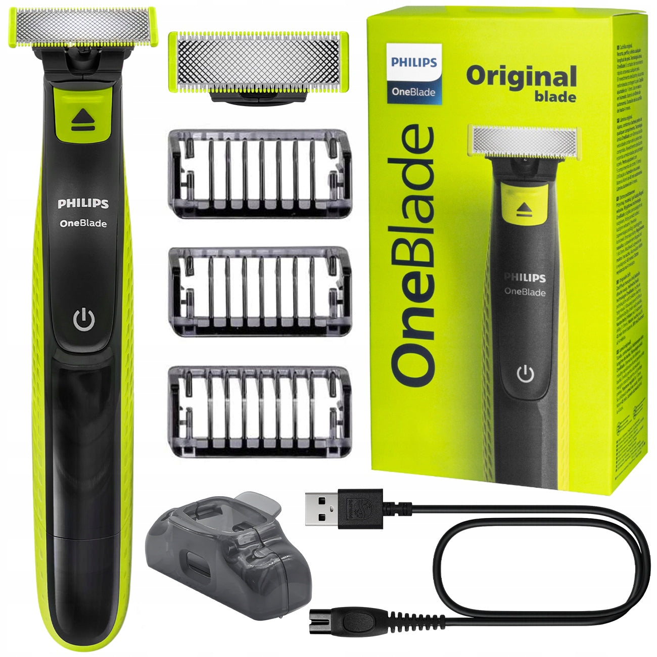 SHAVER PHILIPS ONEBLADE WATERPROOF TRIMMER MAN PERFECT GIFT