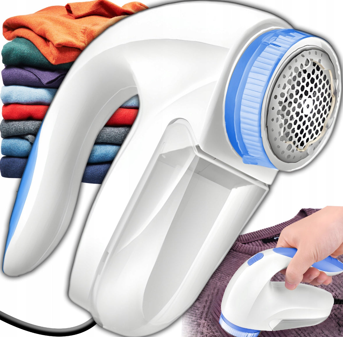 SHAVER UPHOLSTERY CLOTHES MACHINE FABRIC SWEATERS 3 BLADES STRONG