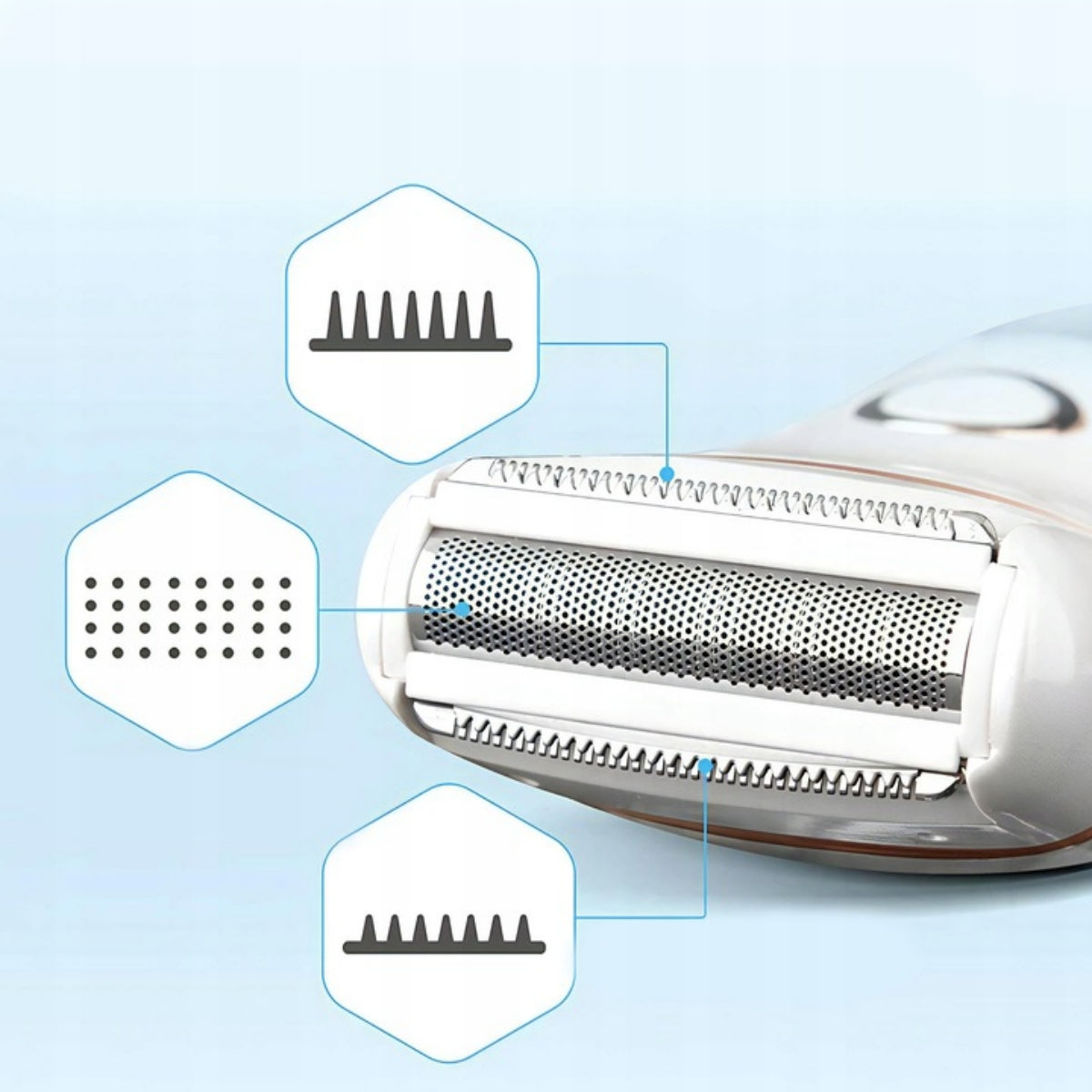 SHAVER WOMEN'S BODY EPILATOR LEG RAZOR TRIMMER SMALL Model 6974974879815