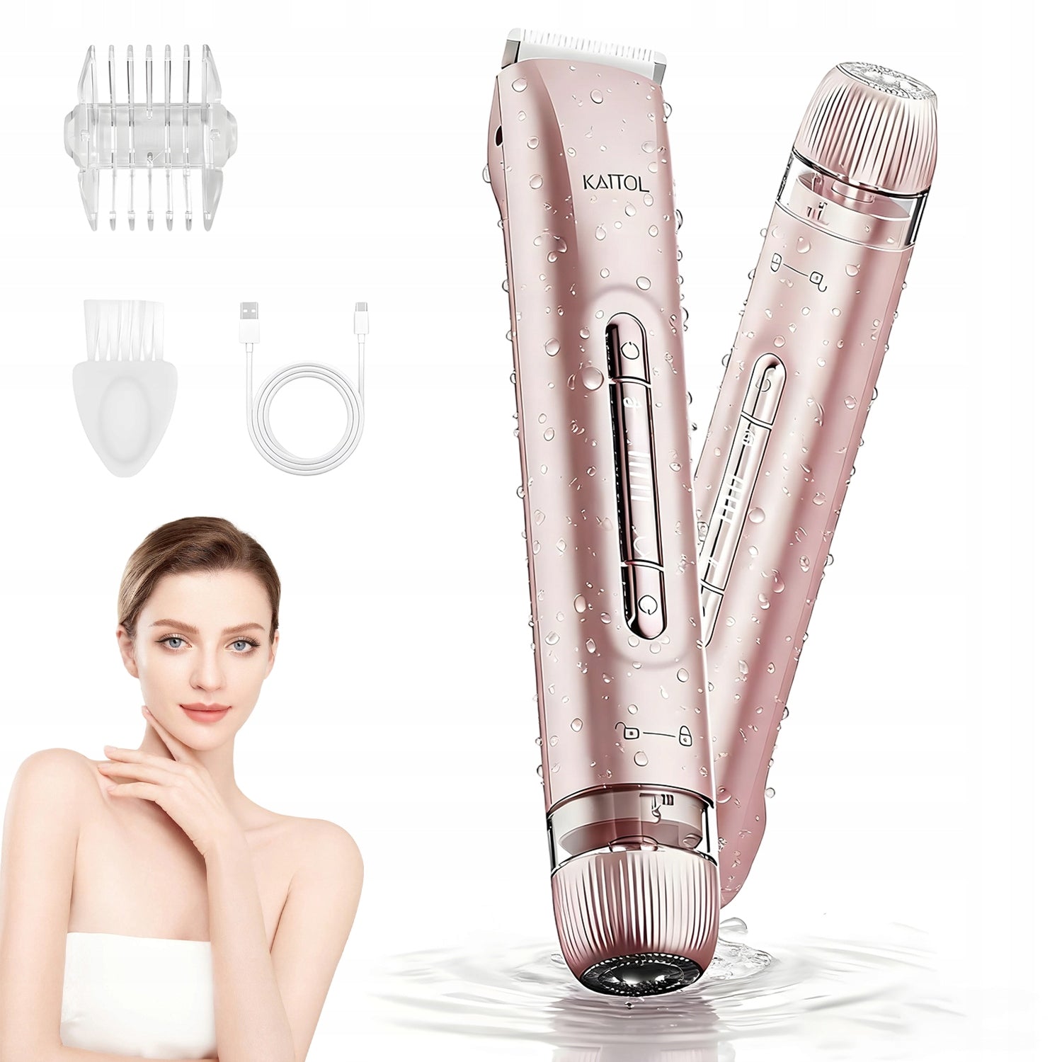 SHAVER WOMEN'S ELECTRIC RAZOR FOR UNDERARM BODY EPILATOR