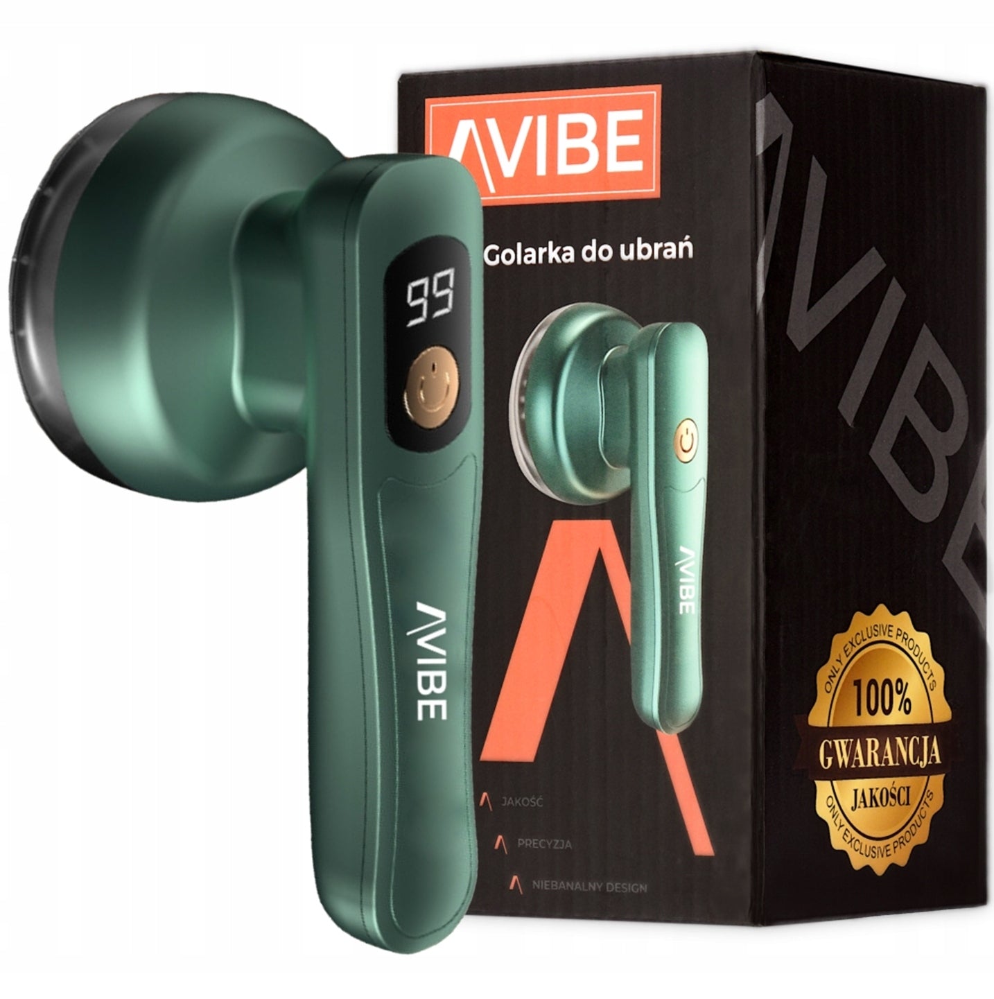 SHAVER with AVIBE display for clothes sweaters blankets and upholstery STRONG 8W
