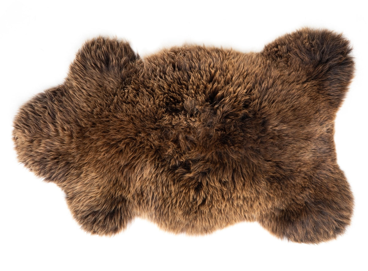 SHEEPSKIN-SKIN GIANT LEATHER BROWN XXXL