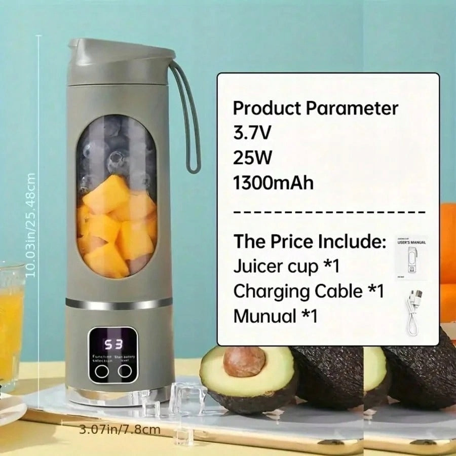 SHEIN CORDLESS JUICER GREEN PORTABLE 1LA Brand no brand