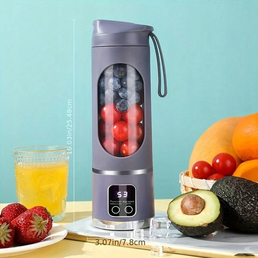 SHEIN CORDLESS JUICER GREEN PORTABLE 1LA Dominant color green