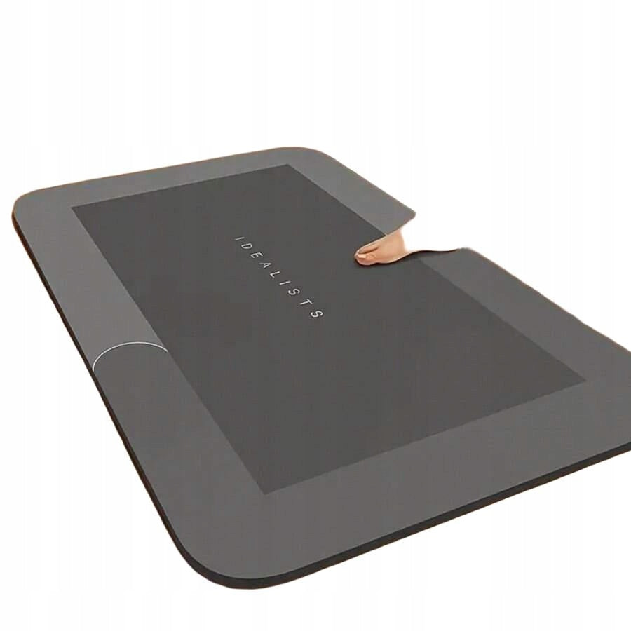 SHEIN GREY BATHROOM MAT KAV S07__40X60CM