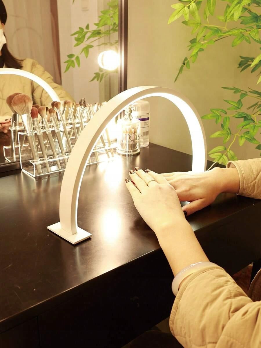 SHEIN WHITE COSMETIC LAMP S07__36X21CM Lighting LED