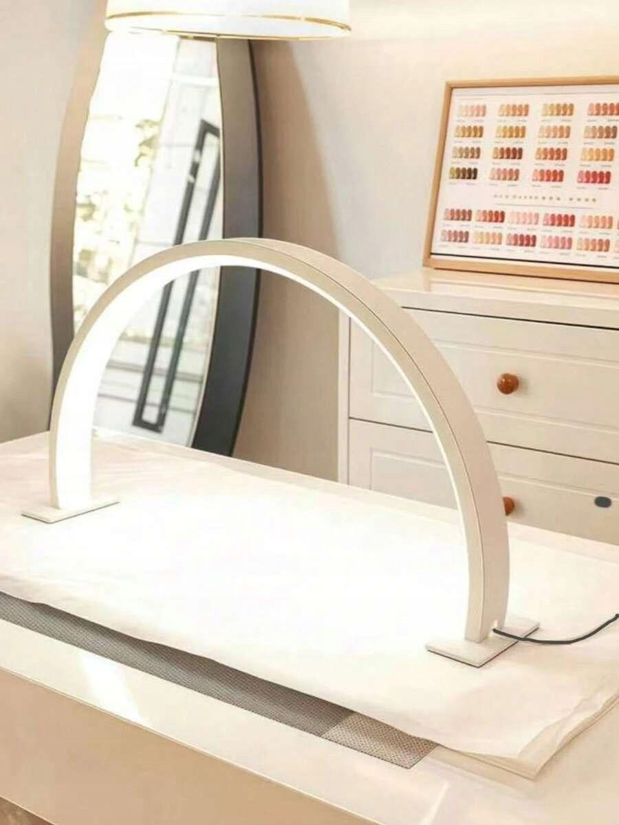 SHEIN WHITE LED LAMP S07__21,5X39CM Color white