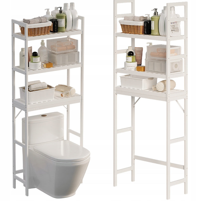 SHELF OVER TOILET HIGH RACK BATHROOM RACK OVER TOILET WASHING MACHINE 3 TIER
