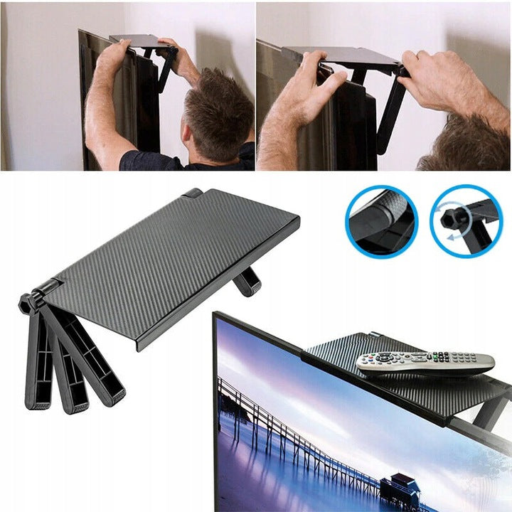 SHELF TV HOLDER TV SET-TOP BOX STAND Manufacturer code Półka na dekoder ruter