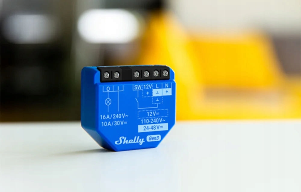 SHELLY SMART GEN3 WI-FI CONTROLLER 1-CHANNEL WIFI REMOTE CONTROL Brand Shelly