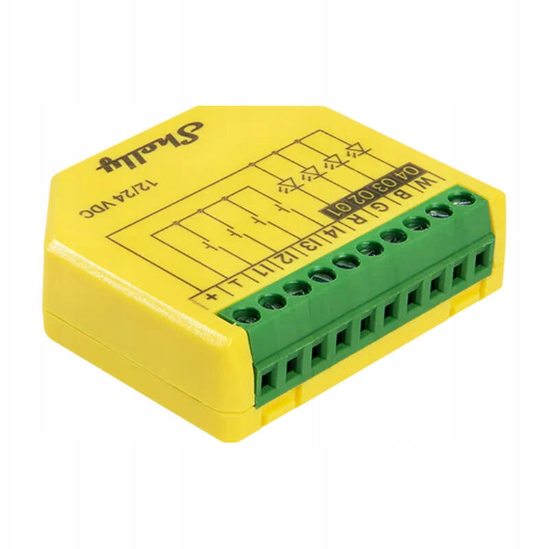 SHELLY SMART LED STRIP DRIVER RGBW PM WIFI REMOTE CONTROL
