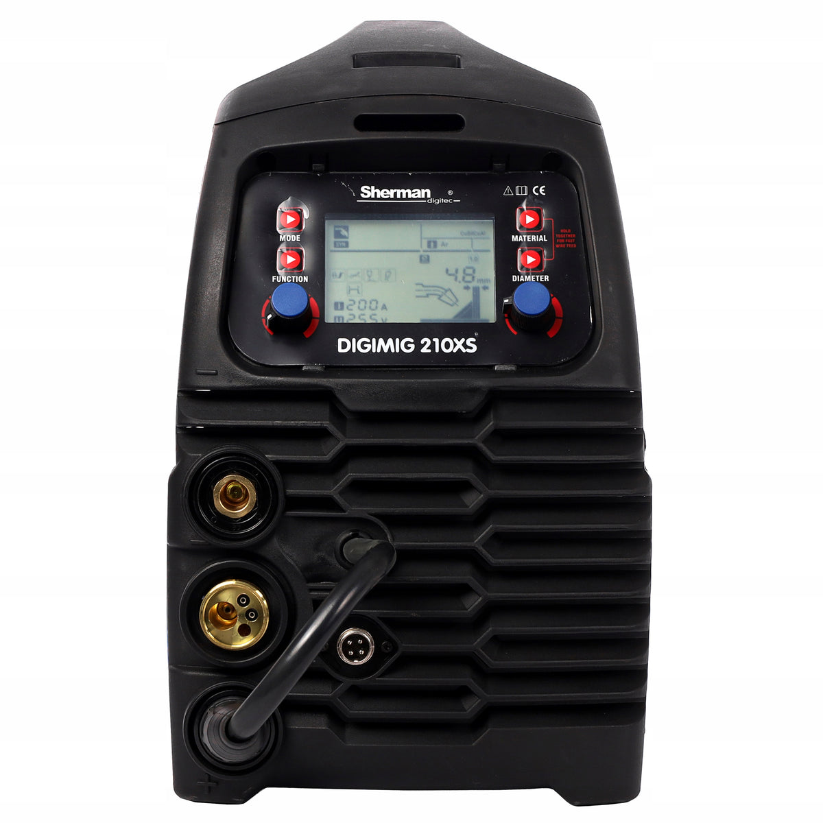 SHERMAN DIGIMIG 210XS WELDER - Semi-automatic MIG/MAG, MMA, TIG Lift Synergy Brand Sherman