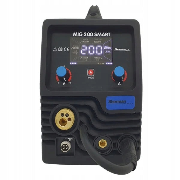 SHERMAN MIG 200 SMART 200A MMA TIG LIFT 3IN1 WELDING MACHINE Manufacturer code SMAXRT200GDS