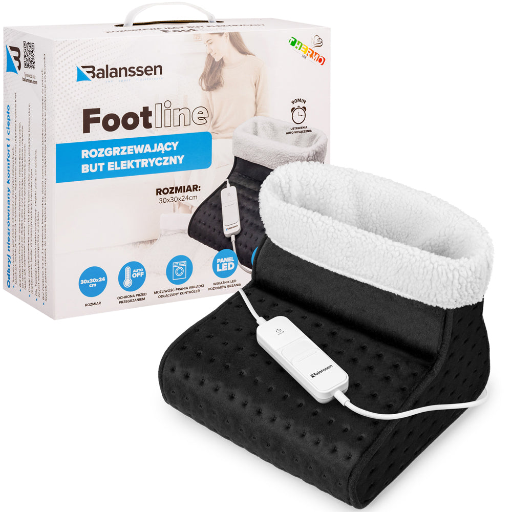 SHOE ELECTRIC FOOT WARMER BALANSSEN FootLine foot warmer Color black