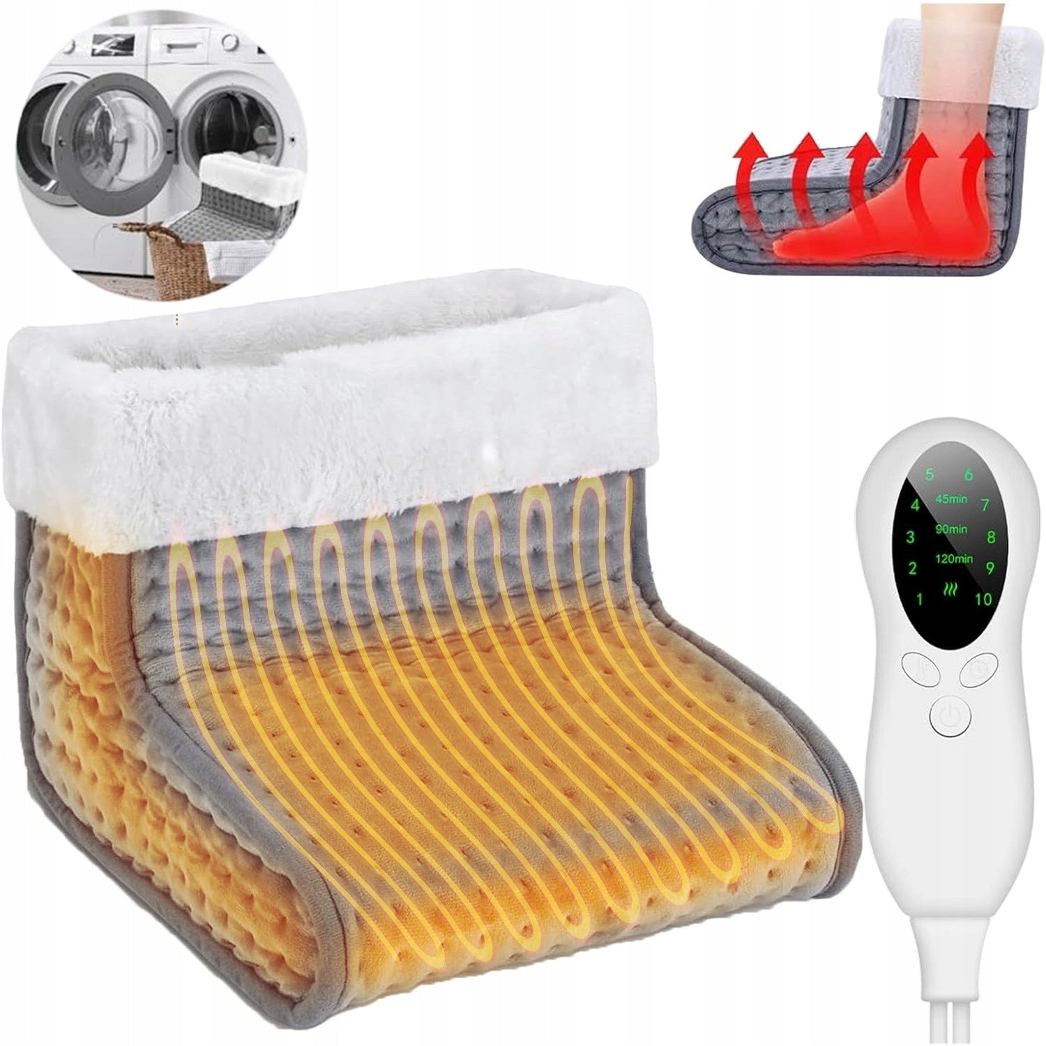 SHOE ELECTRIC LEG WARMER 90W WARMER WITH WASHABLE LINING
