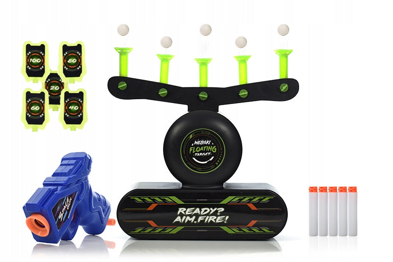SHOOTING RANGE FOR CHILDREN TOY FOR BOY SHOOTING FLYING BALLS Brand Webski