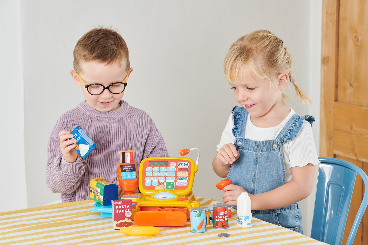 SHOP CASH REGISTER FOR CHILDREN WITH ACCESSORIES Manufacturer code 66450