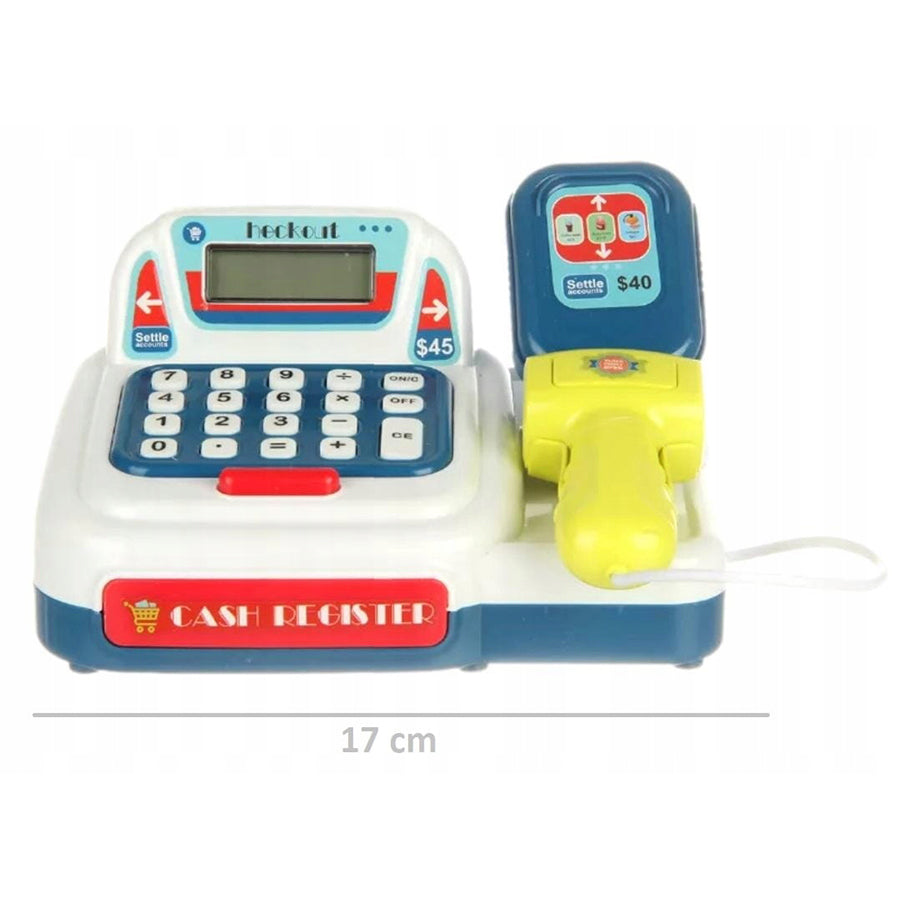 SHOP CASH REGISTER WITH SOUND CALCULATOR AND ACCESSORIES Brand no brand