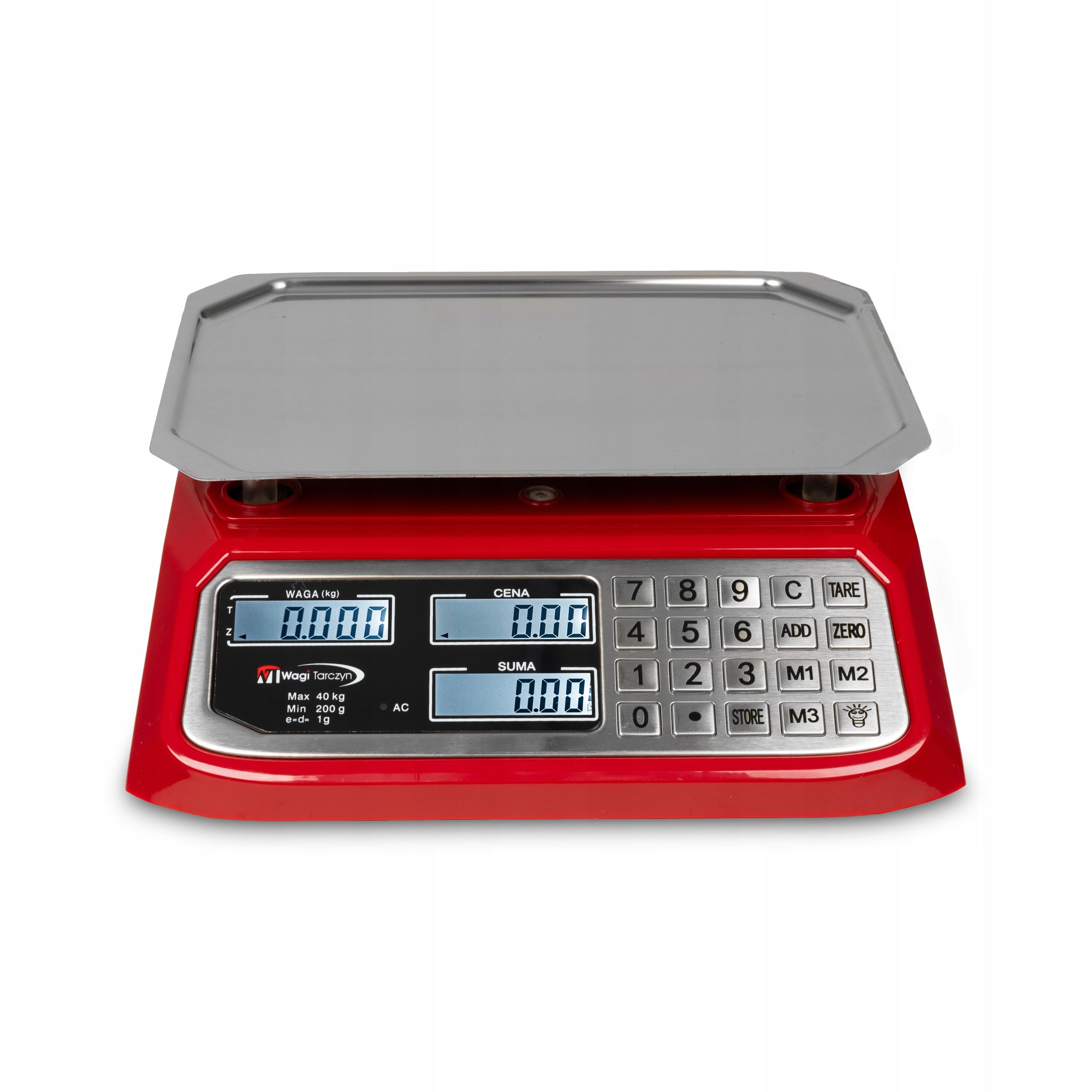 SHOP SCALE 40KG/1g ELECTRONIC KITCHEN CATERING STORAGE Manufacturer code WT - 1020