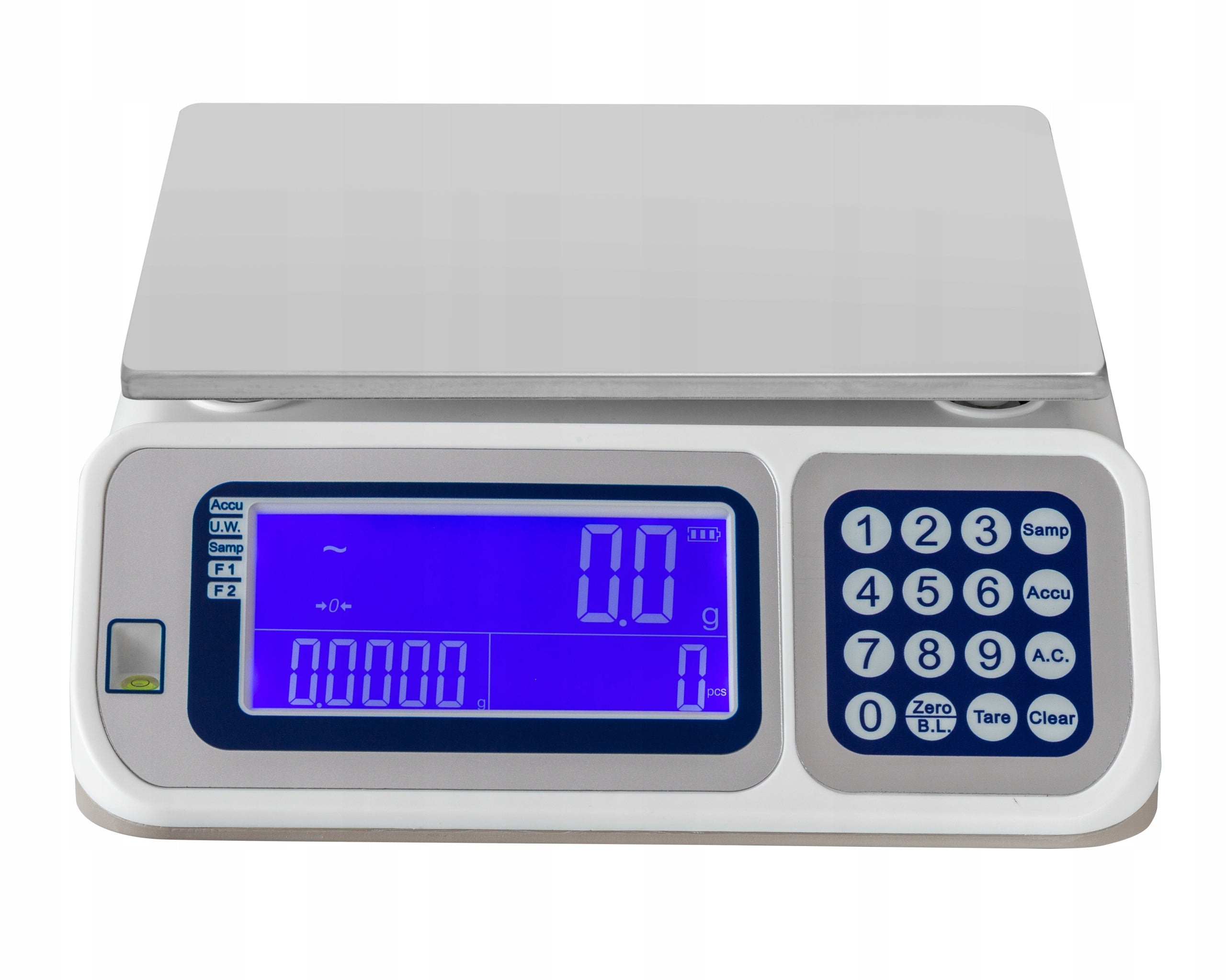SHOP SCALE COUNTING PIECES UP TO 30KG STORE PRECISION TO STORE ACCURATE Additional information tare function LCD display back light built-in battery