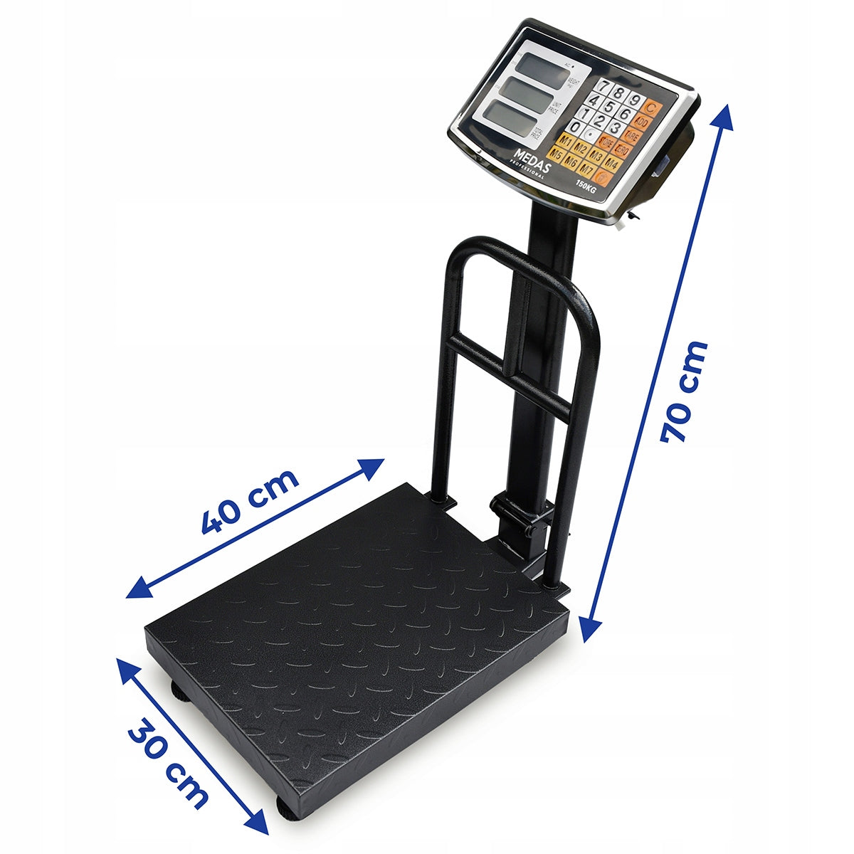 SHOP SCALE ELECTRONIC CALCULATION LCD 150kg BATTERY Scale type platform