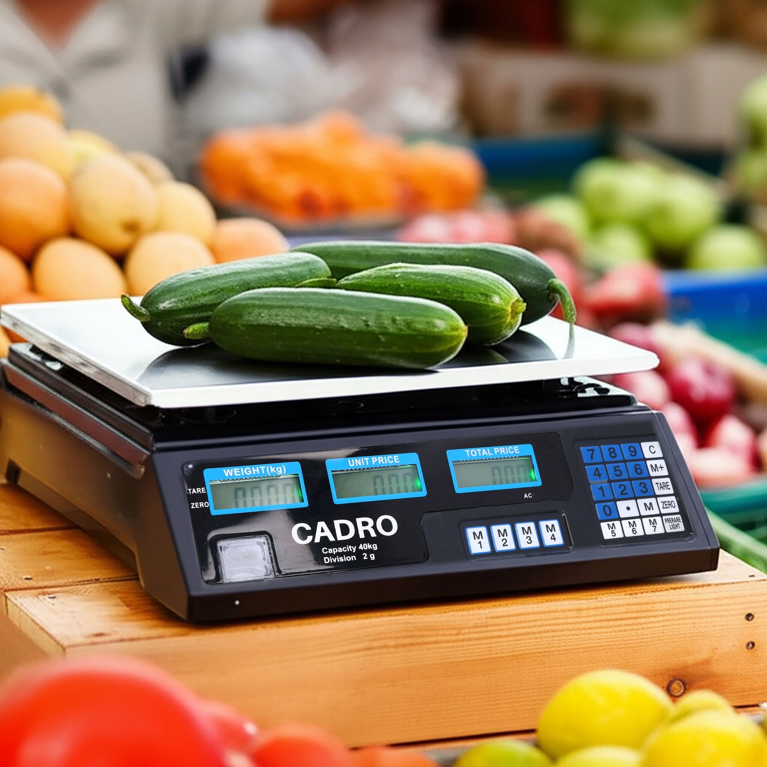 SHOP WEIGHT 40kg/2g electronic calculation and storage counting Power supply battery and mains