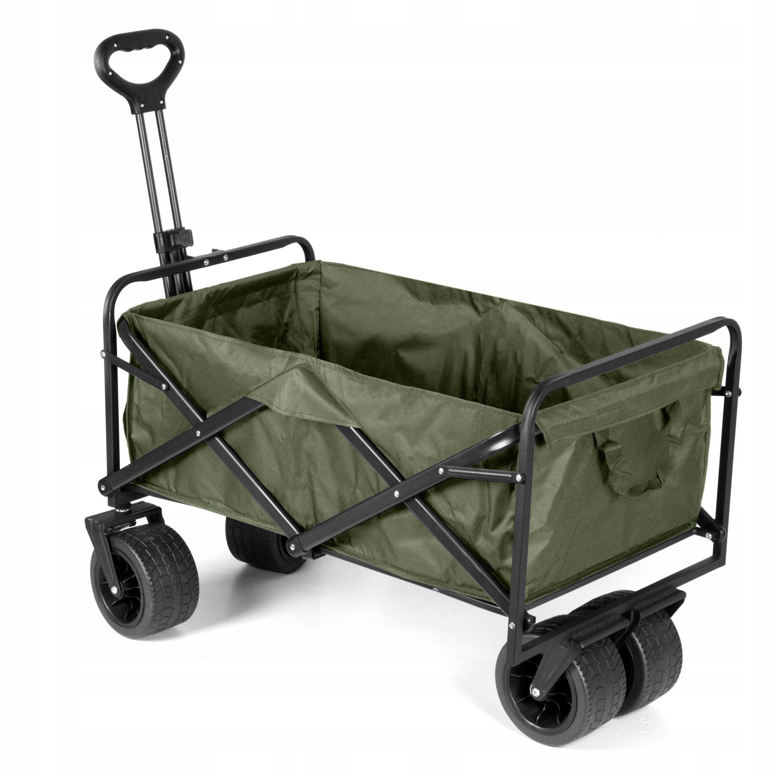 SHOPPING TROLLEY TOURIST TRANSPORT GARDEN FOLDING BEACH STRONG Brand Karin