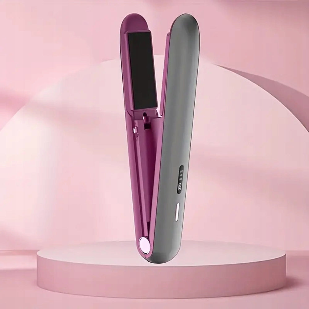 SHORT HAIR STRAIGHTENER, MINI 2-IN-1 HAIR STRAIGHTENER FOR HOME Packaging status original