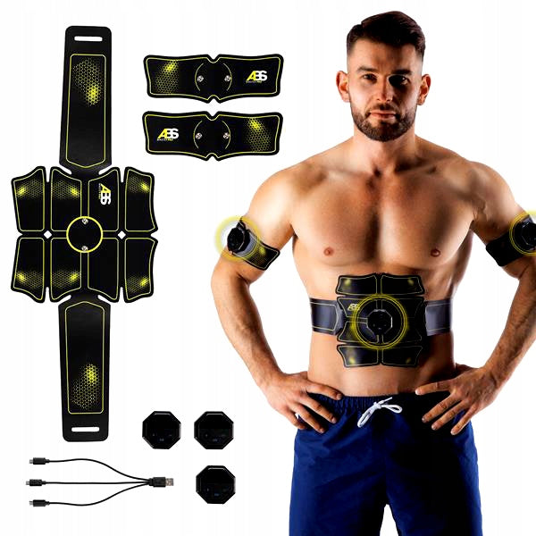 SHOULDER ABDOMINAL MUSCLE ELECTROSTIMULATOR 3x EMS