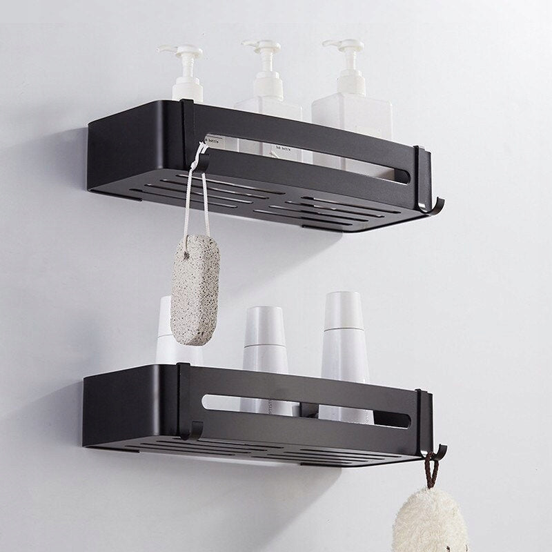 SHOWER SHELF FOR BATHROOM KITCHEN FOR SPICES WALL BLACK LOFT Manufacturer code 5902340322734