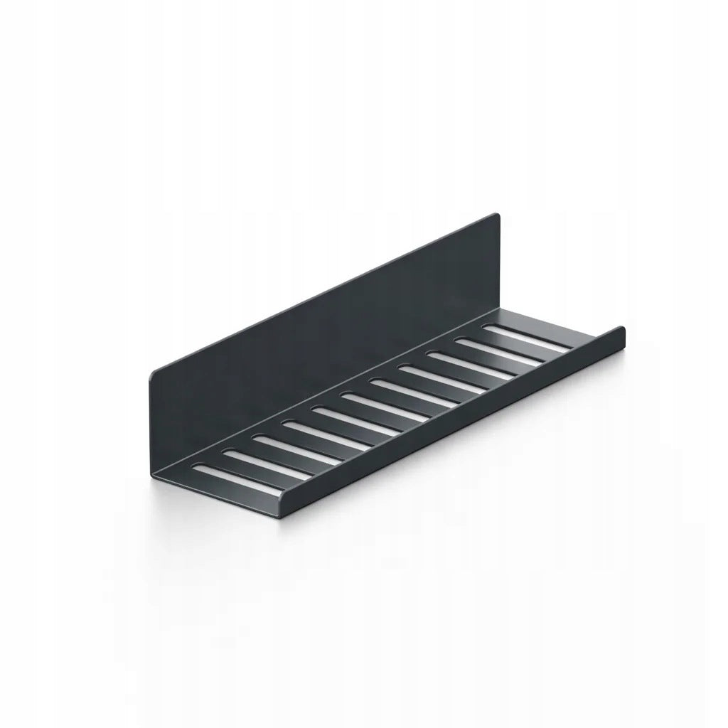 SHOWER SHELF NEXA 30 cm NON-INVASIVE WITHOUT DRILLING 3M VHB + BOTTLE Manufacturer code PN30ALU - Półka 30 cm CZARNA