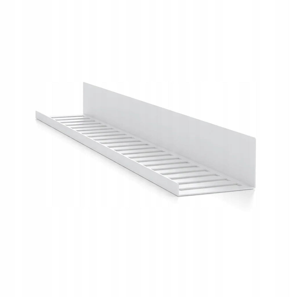 SHOWER SHELF NEXA 40 cm NON-INVASIVE WITHOUT DRILLING 3M VHB + BOTTLE Manufacturer code PN40ALU - Półka 40 cm BIAŁA