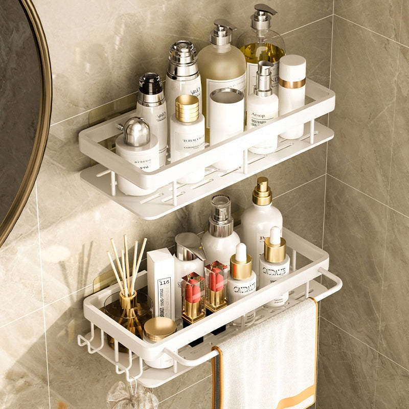 SHOWER SHELF WITHOUT DRILLING 2PCS White